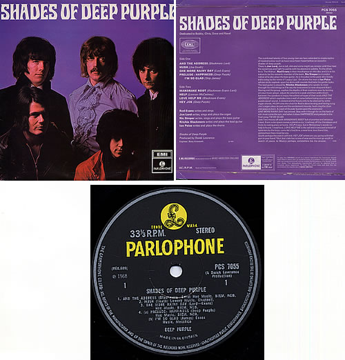 極美品‼️UK２EMI LP『SHADES OF DEEP PURPLE』マト１ Amazon.co.jp: Shades of Deep Purple: ミュージック